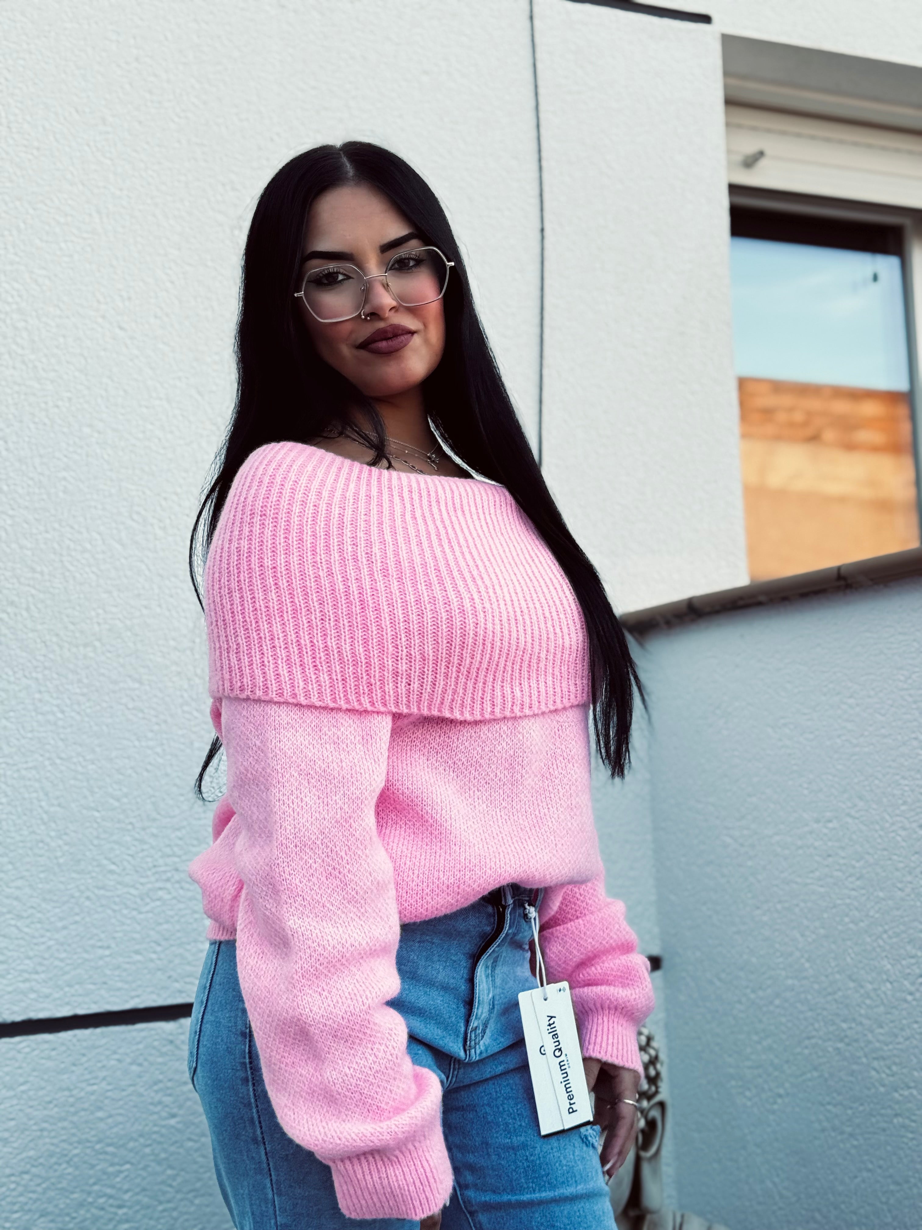 JERSEY CON ESCOTE BARDOT